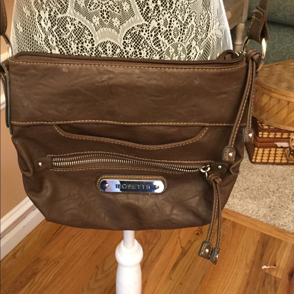 ROSETTI  BROWN CROSSBODY HANDBAG